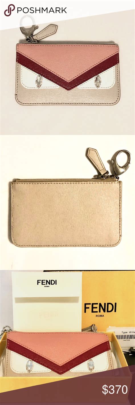 fendi keyring pouch|fendi key ring pocket.